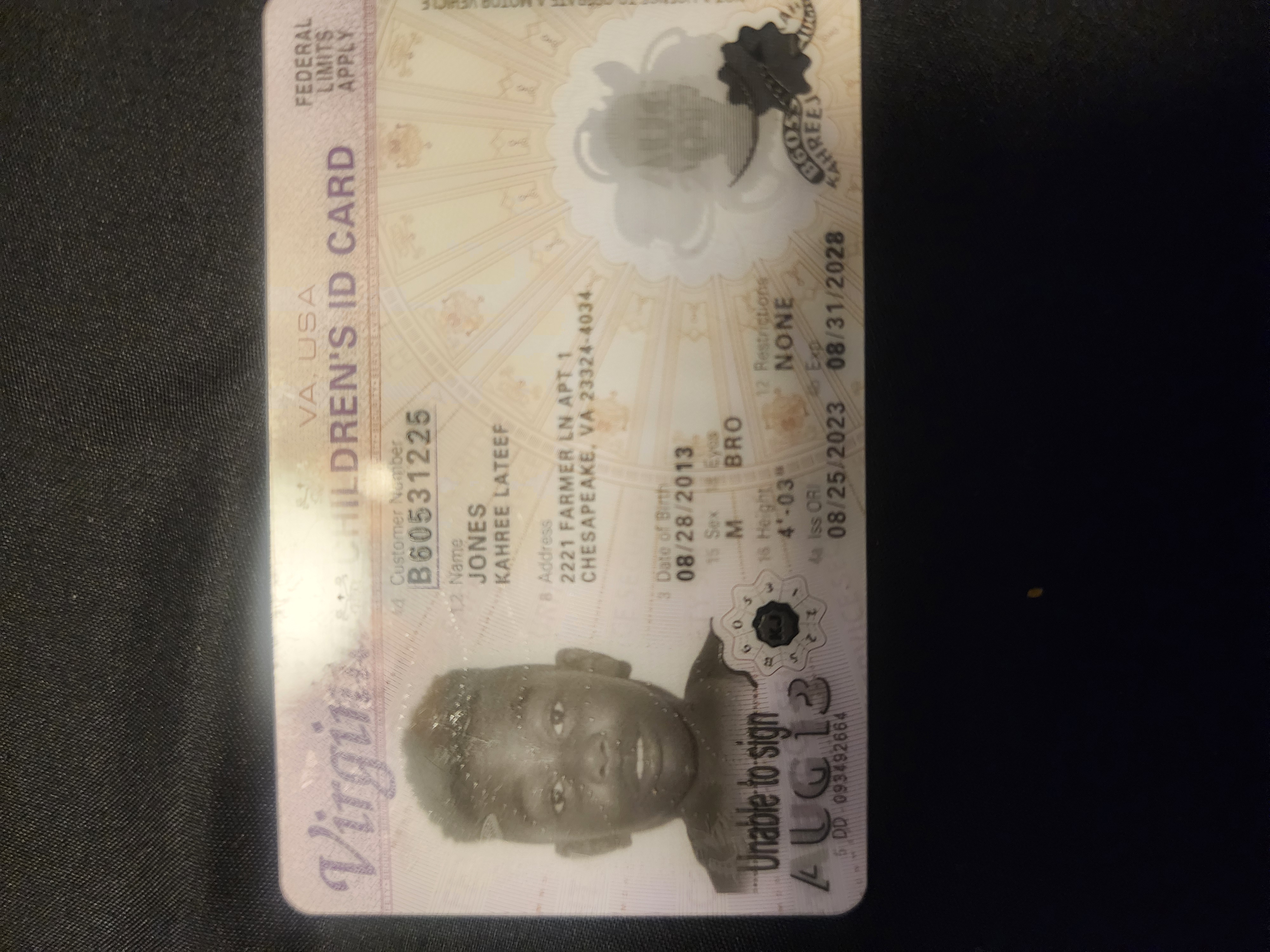 Upload Government Issued ID