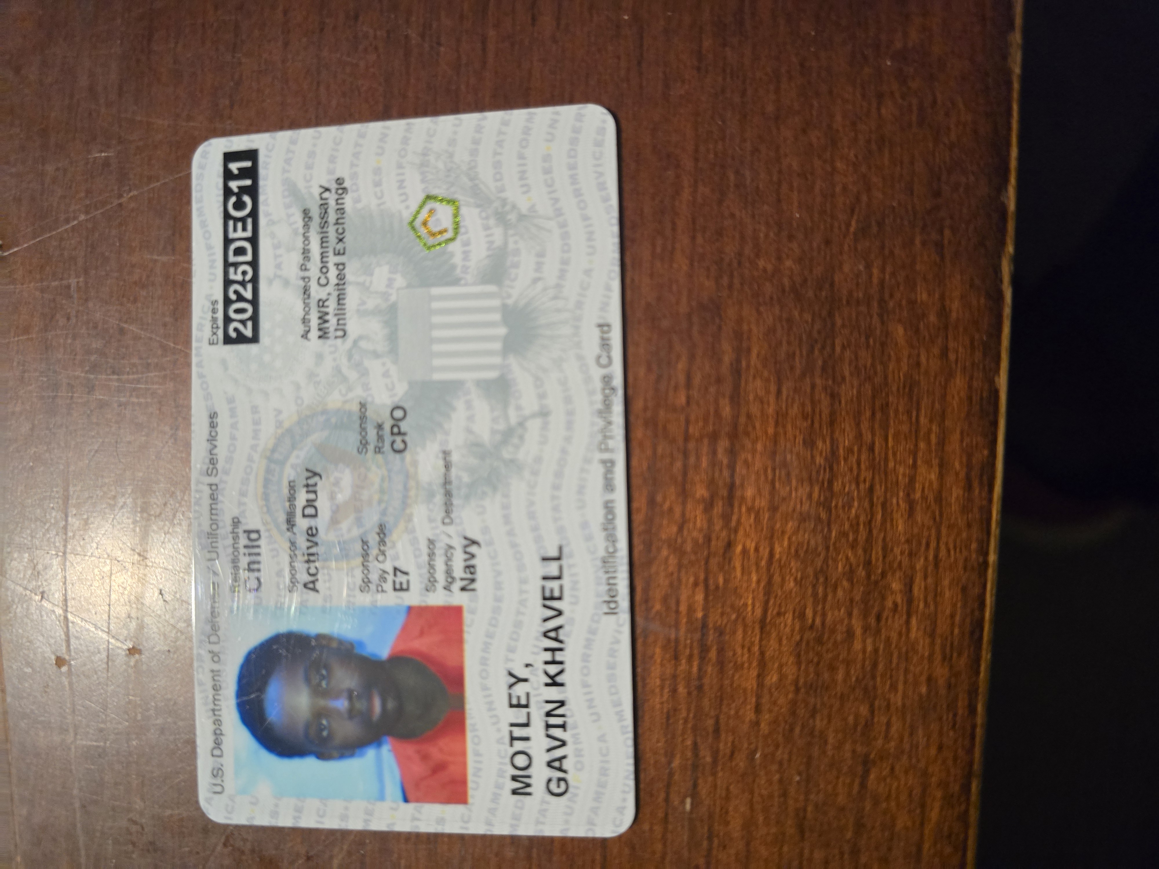 Upload Government Issued ID