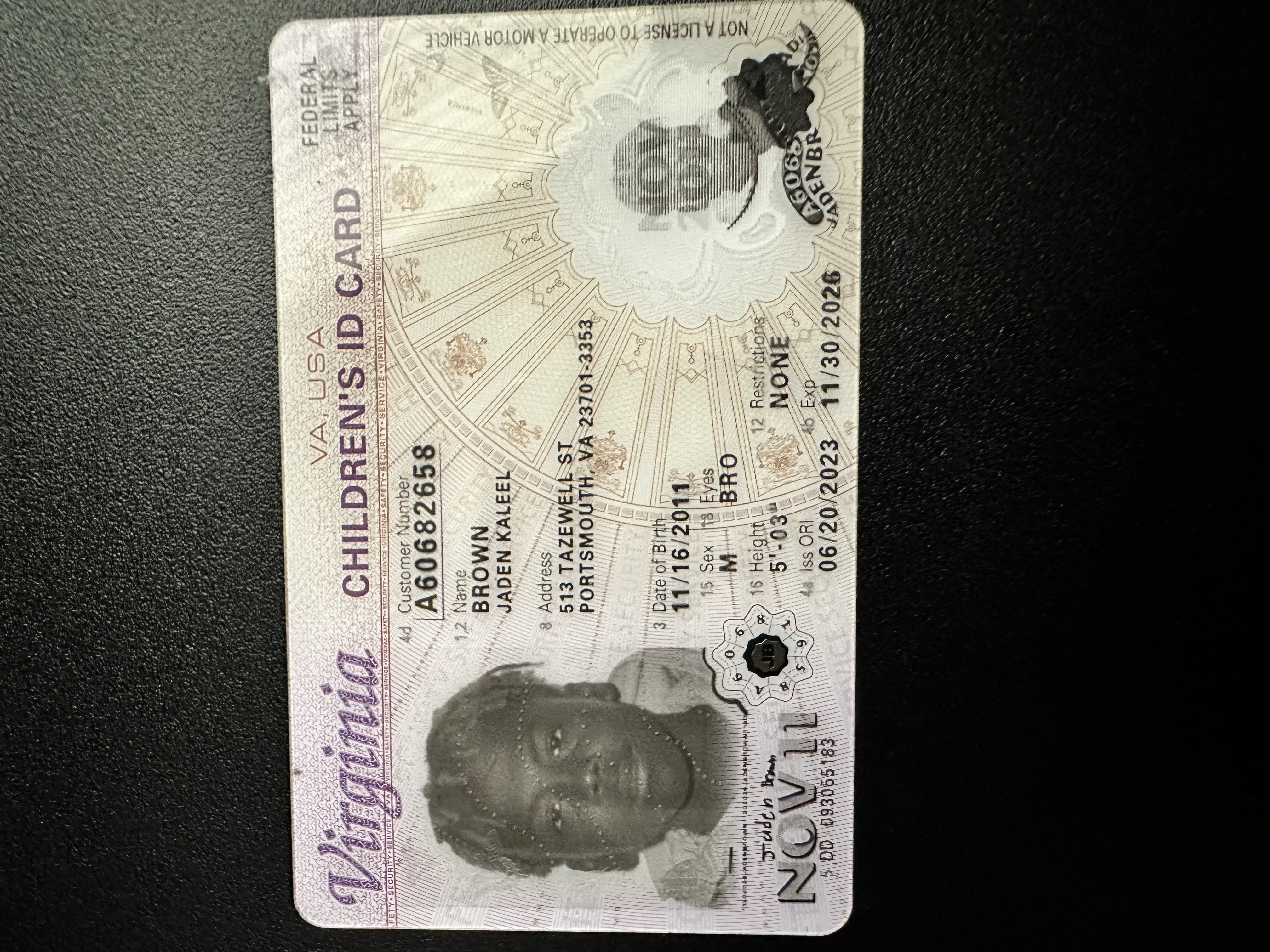 Upload Government Issued ID