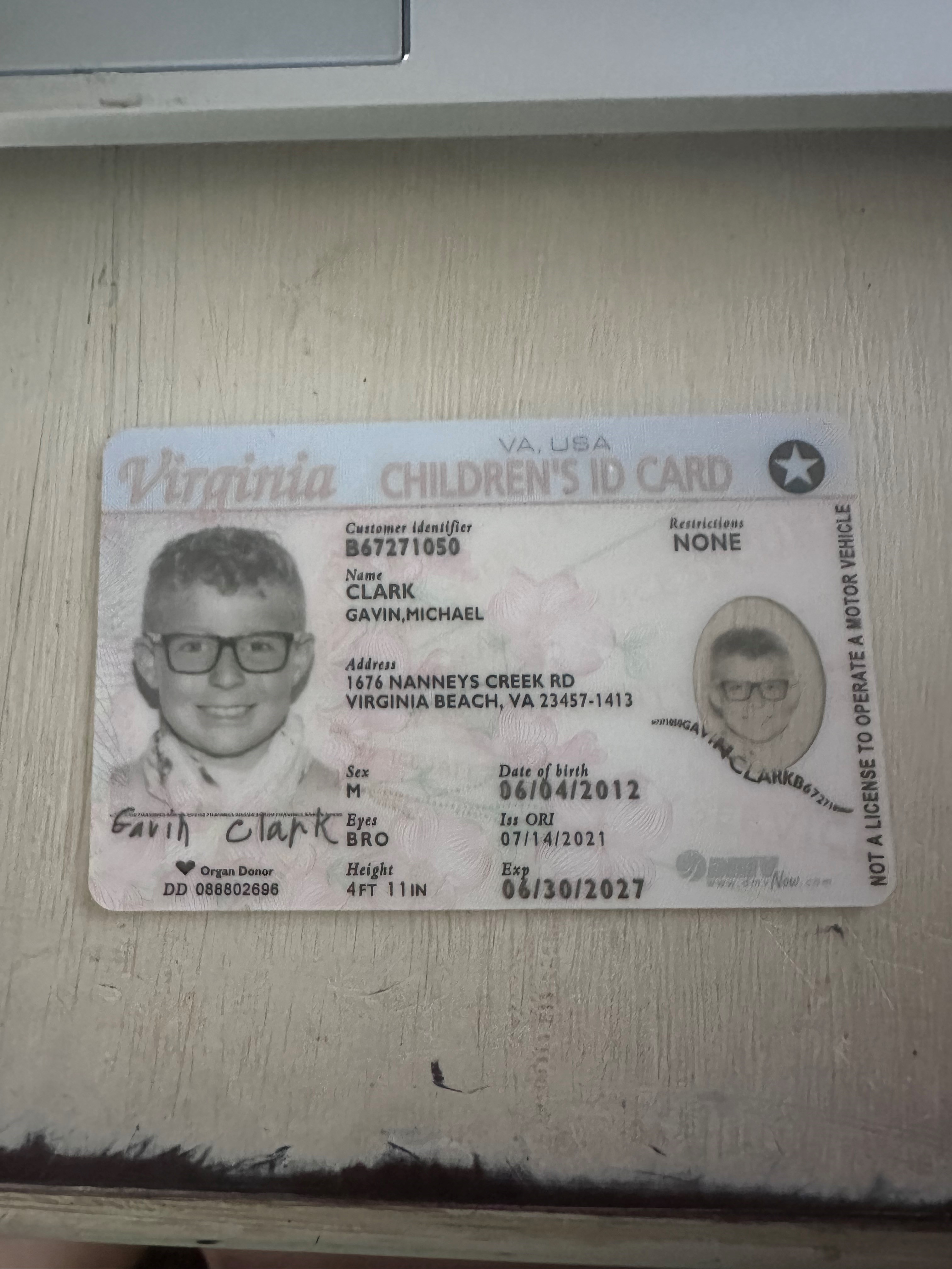 Upload Government Issued ID