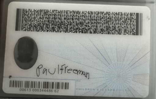 Upload Government Issued ID