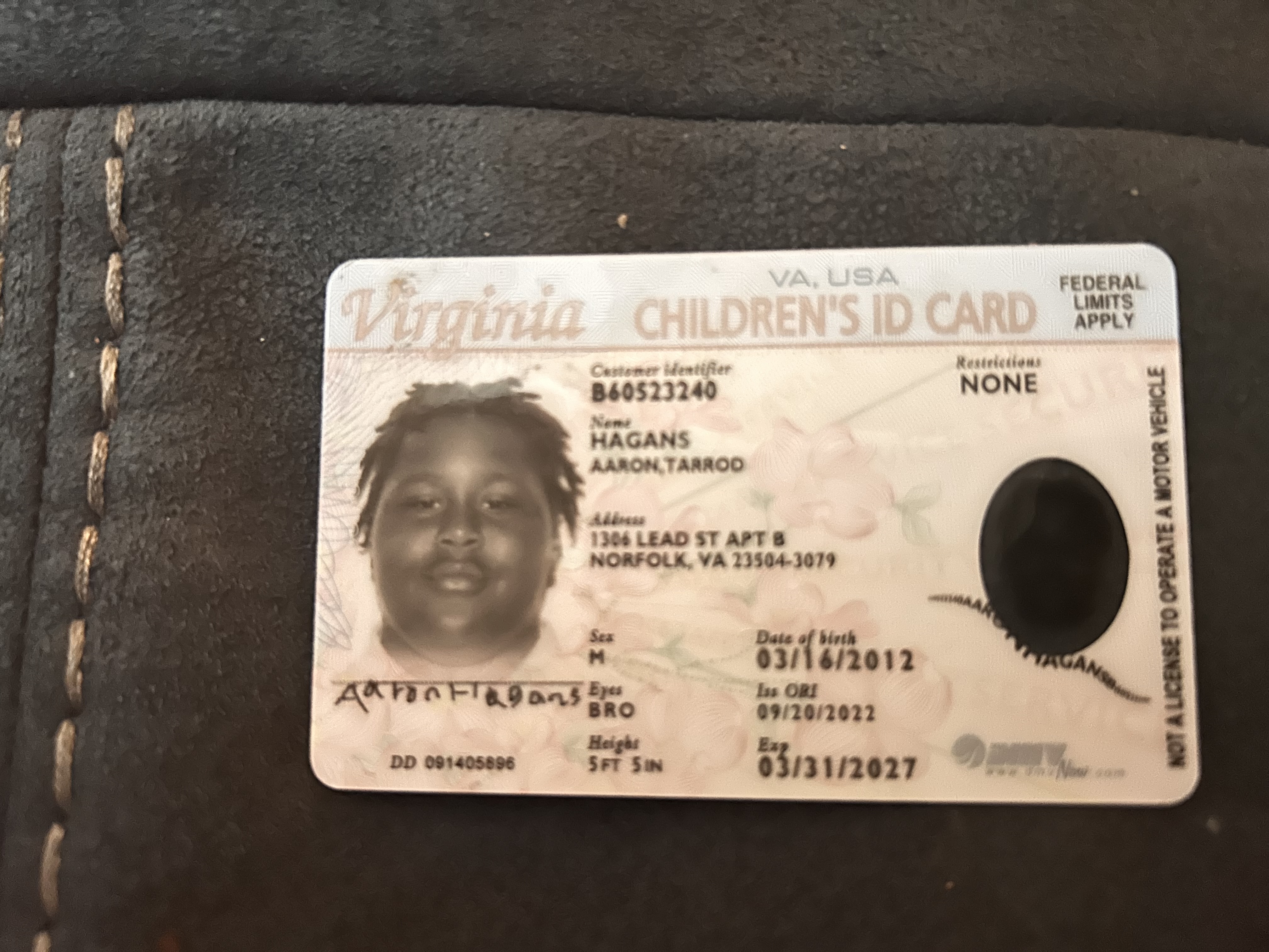 Upload Government Issued ID