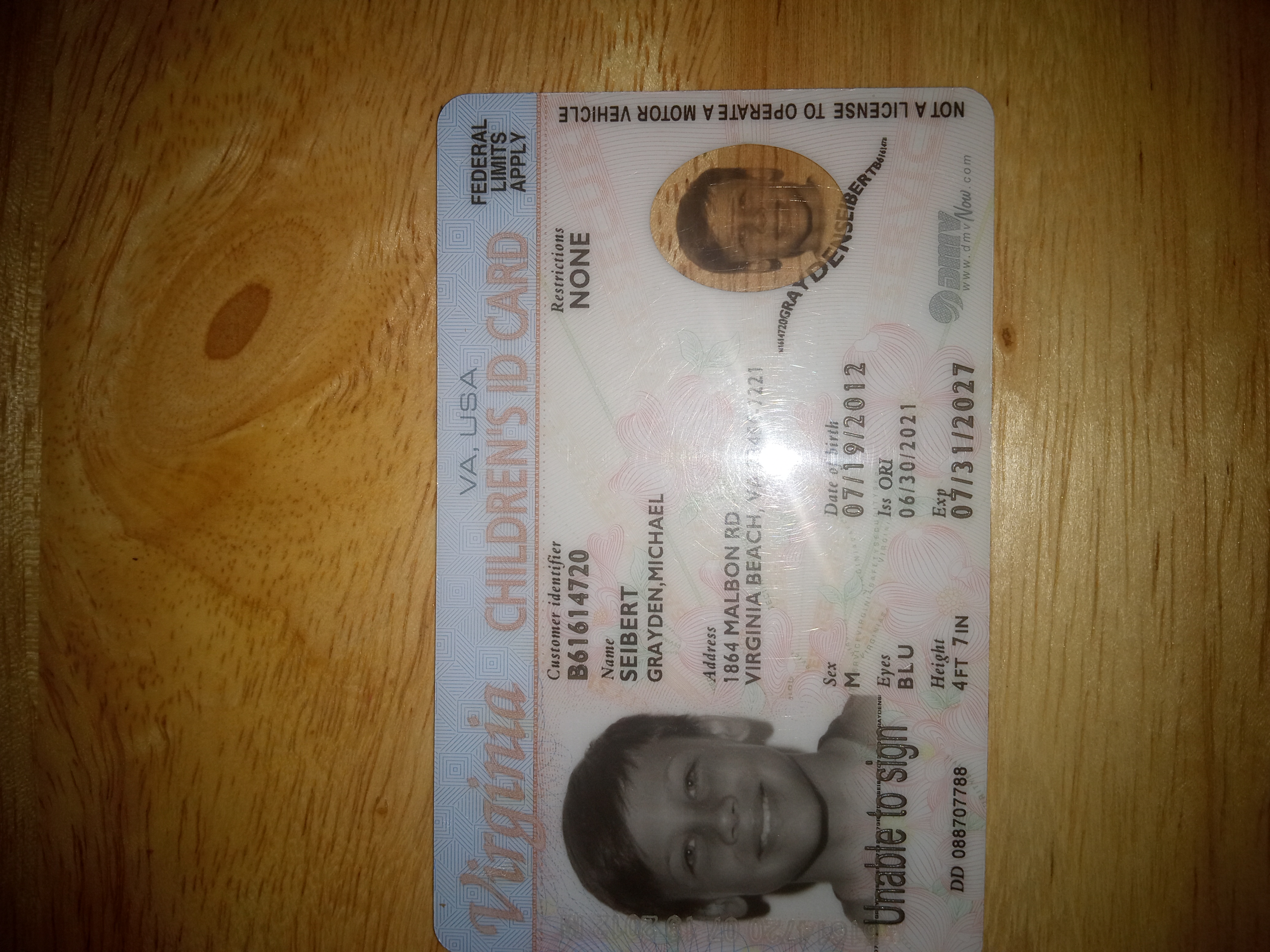 Upload Government Issued ID