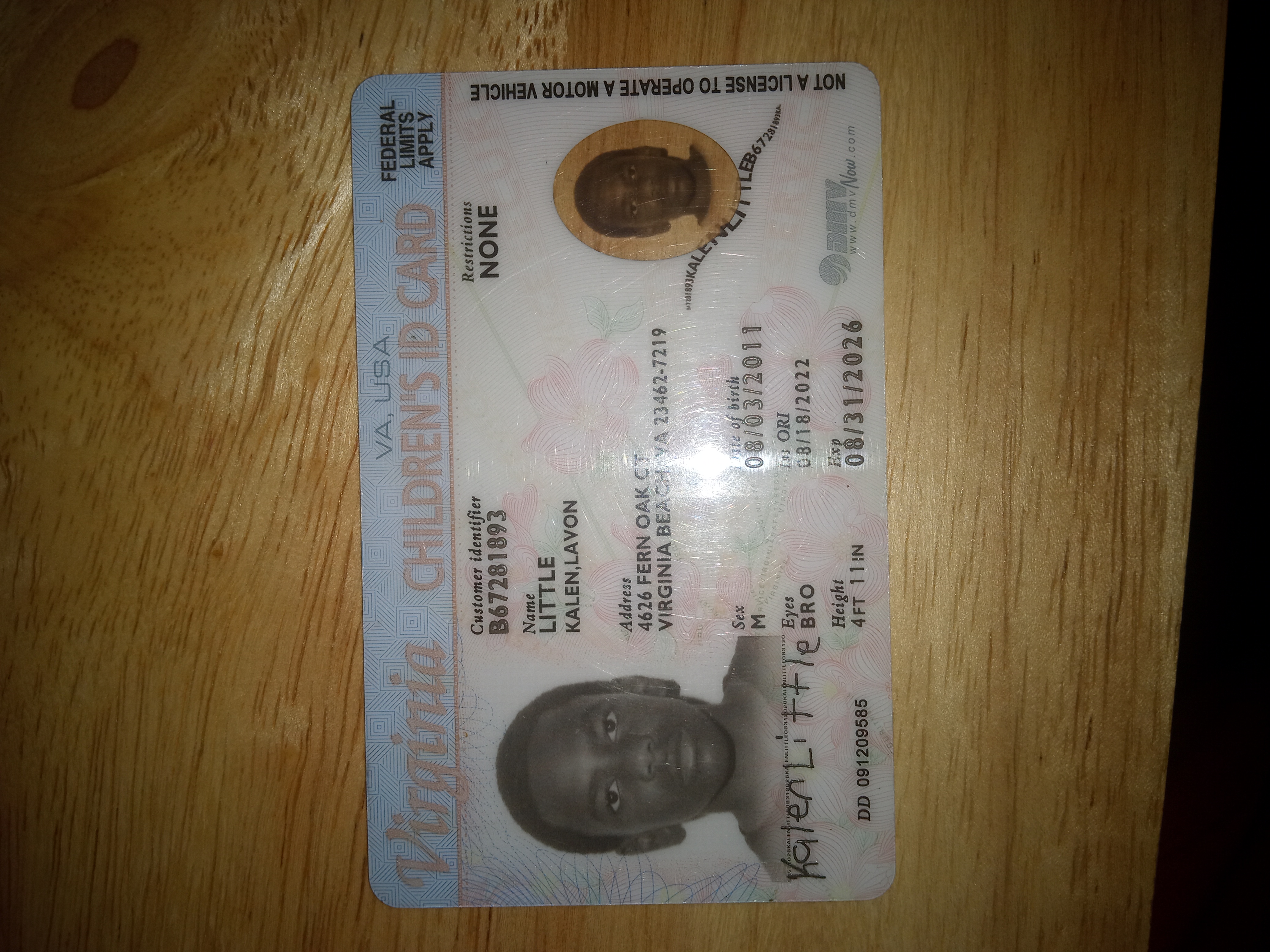 Upload Government Issued ID