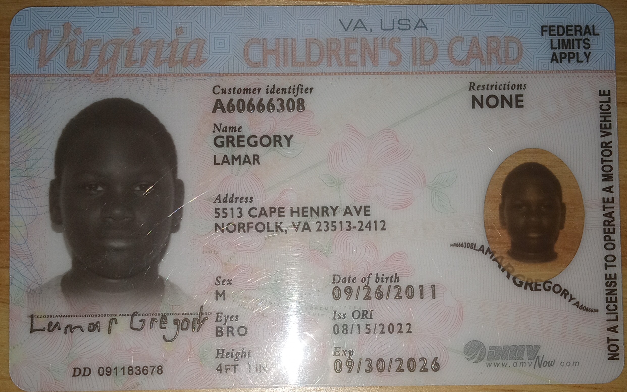 Upload Government Issued ID