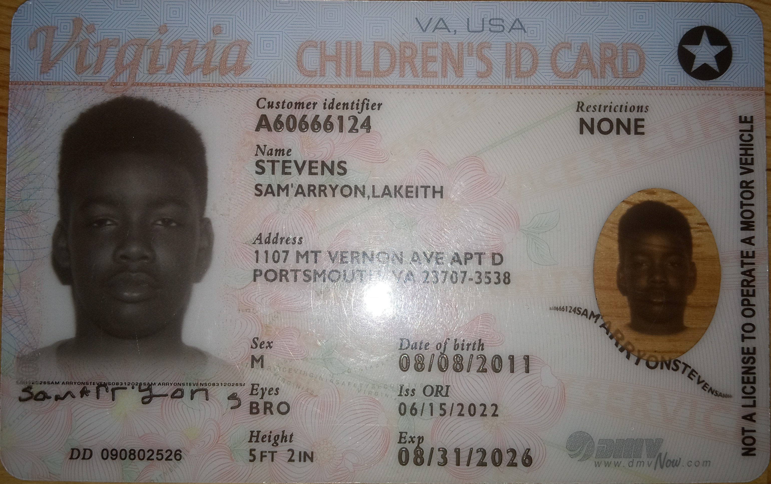 Upload Government Issued ID