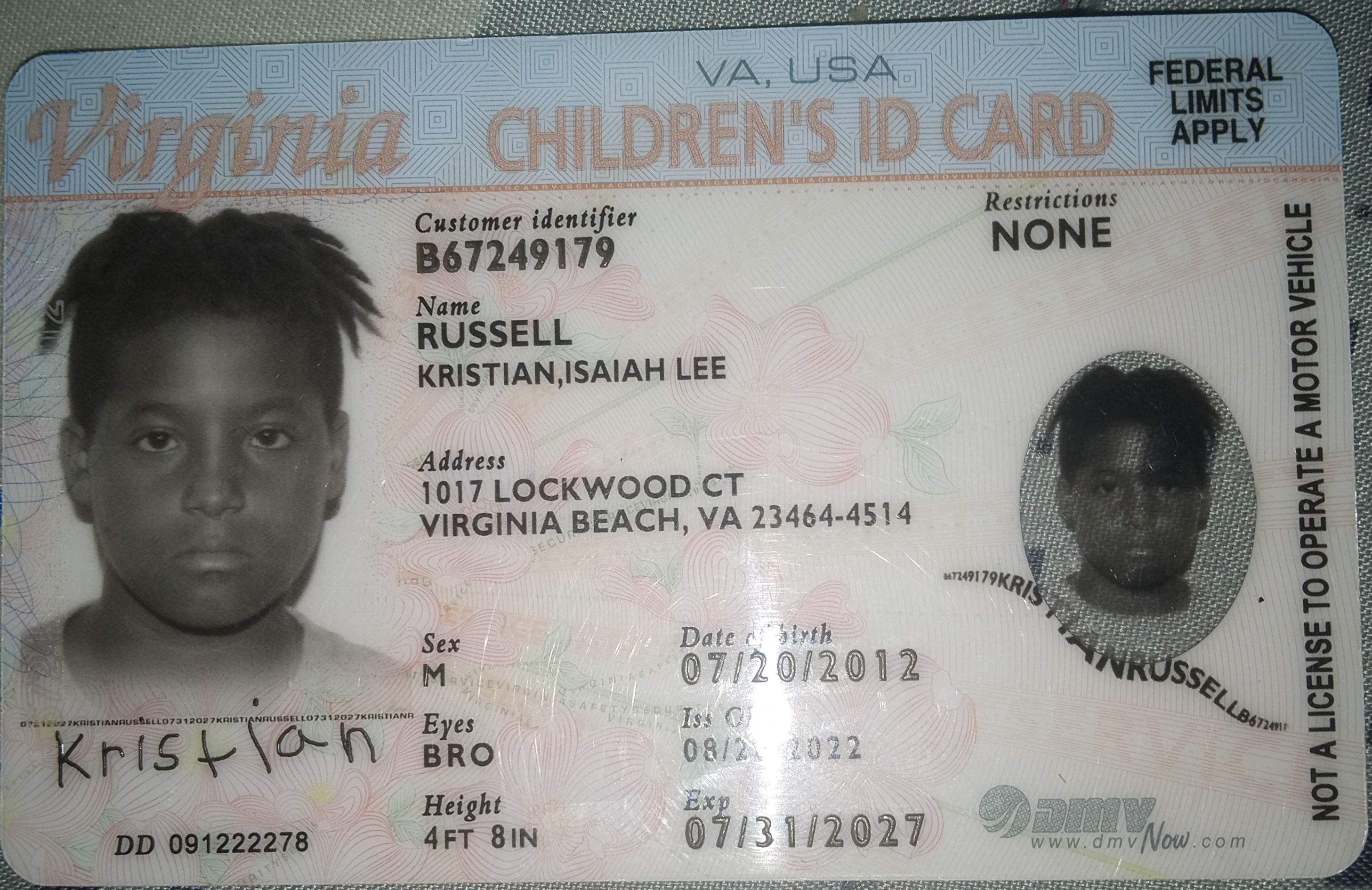 Upload Government Issued ID