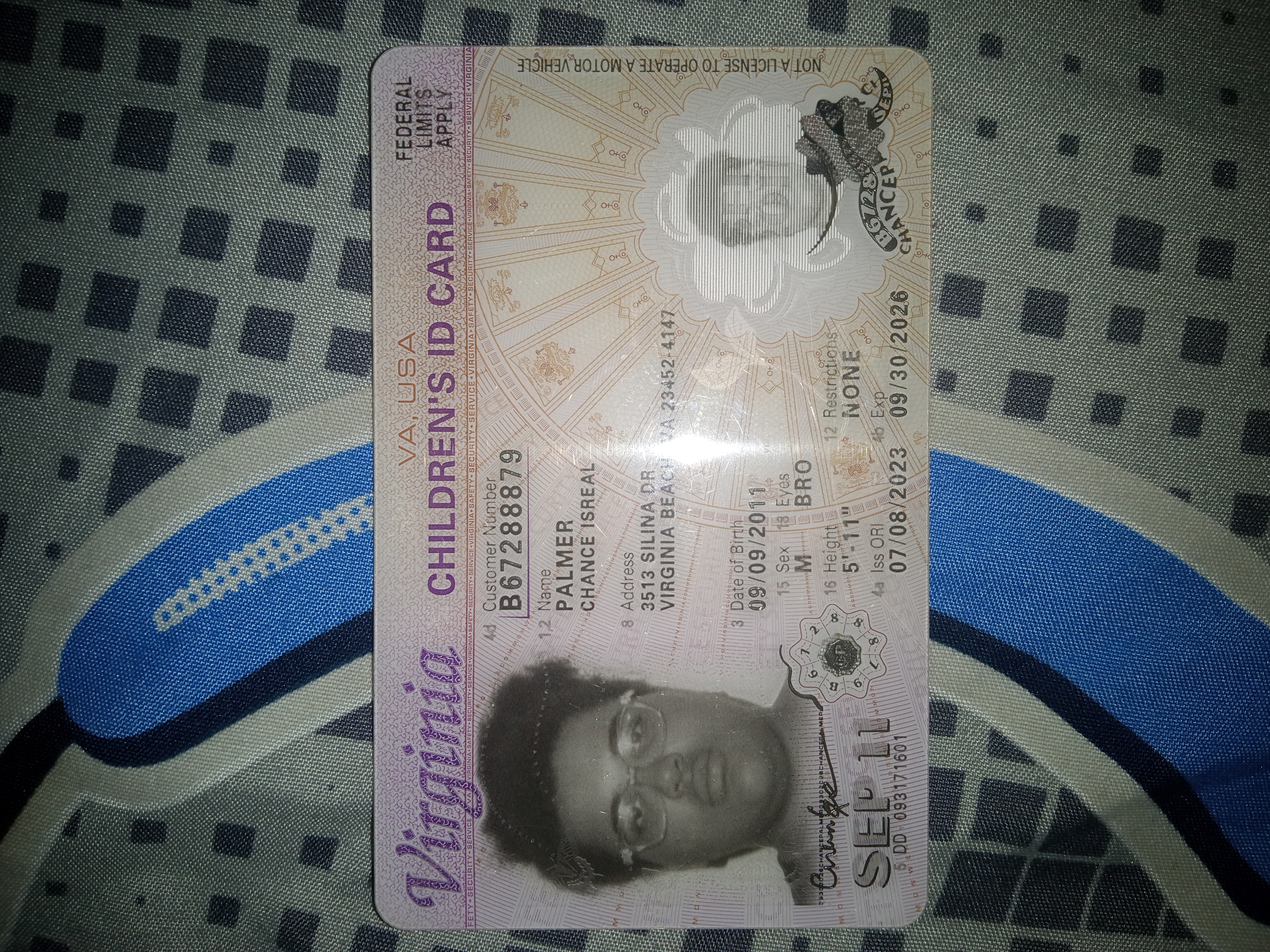 Upload Government Issued ID