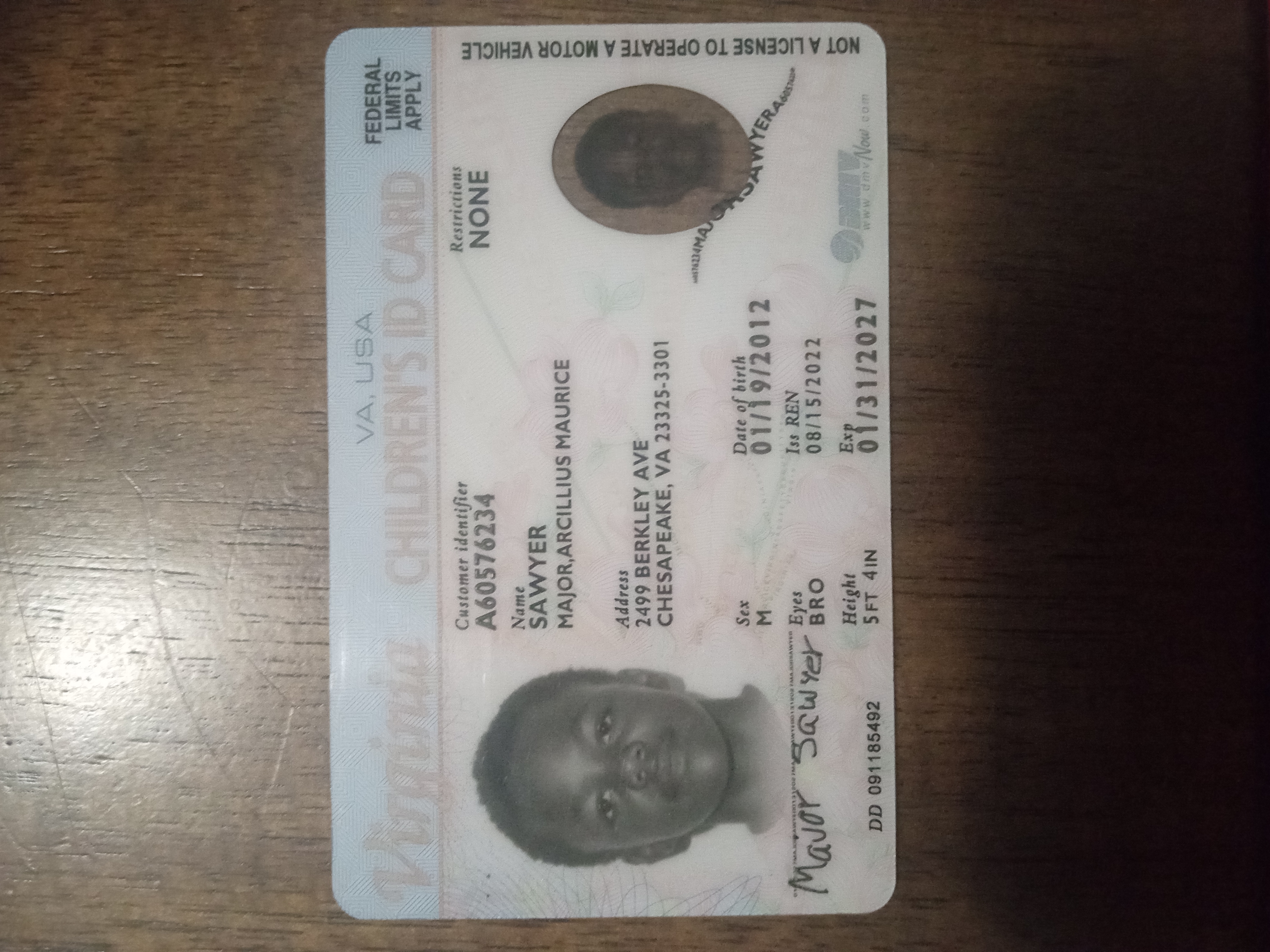 Upload Government Issued ID