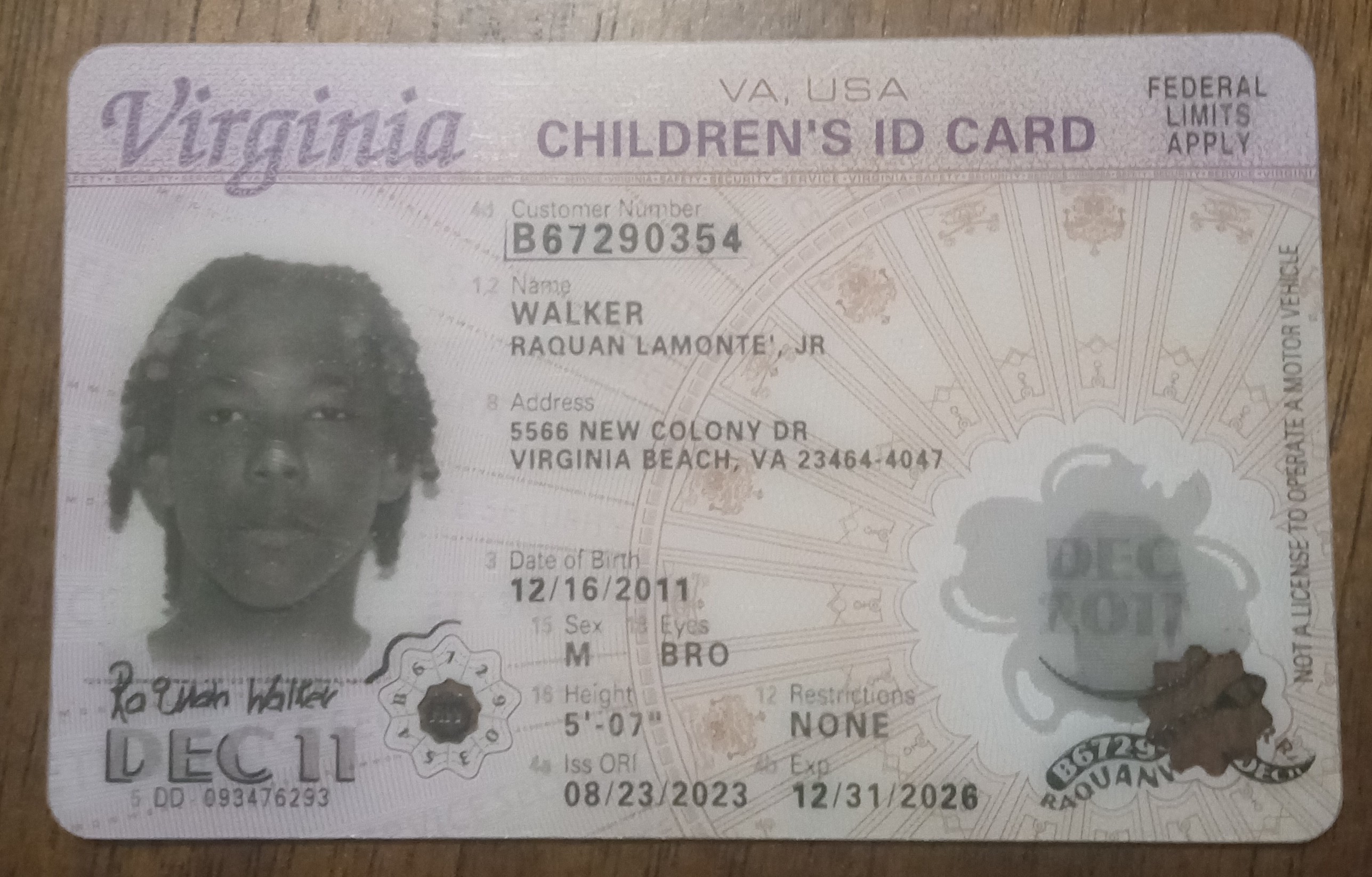 Upload Government Issued ID