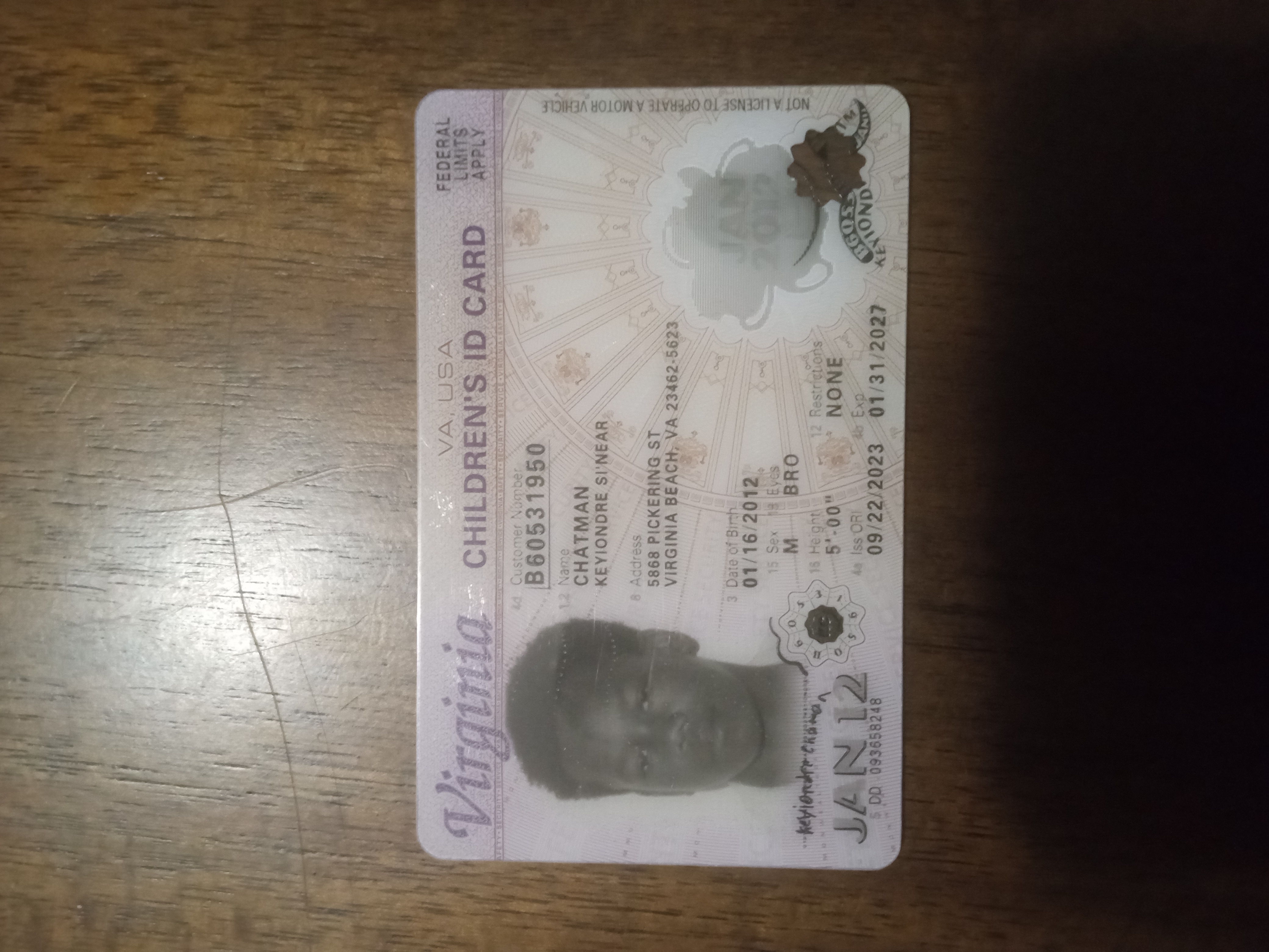 Upload Government Issued ID