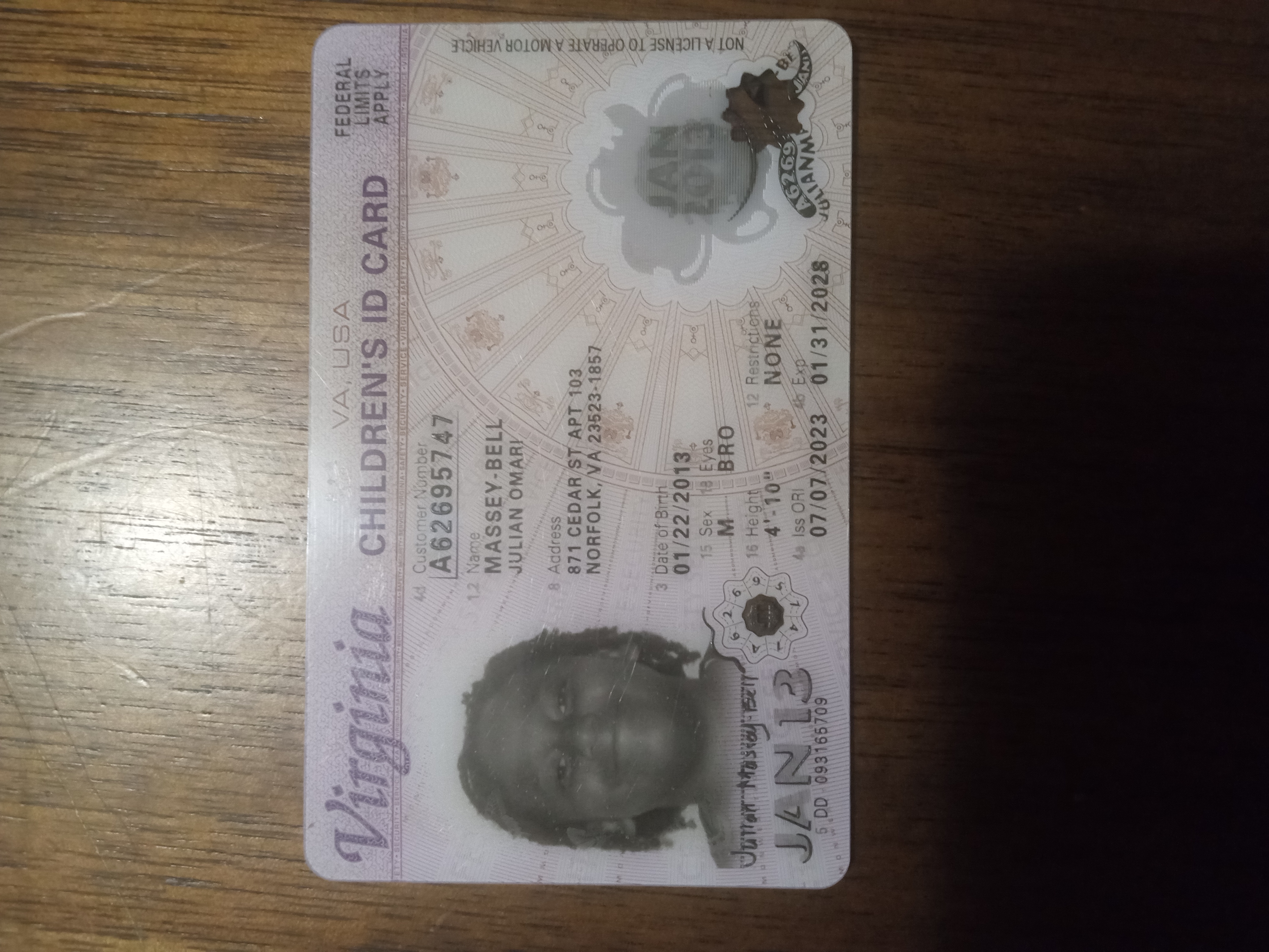 Upload Government Issued ID