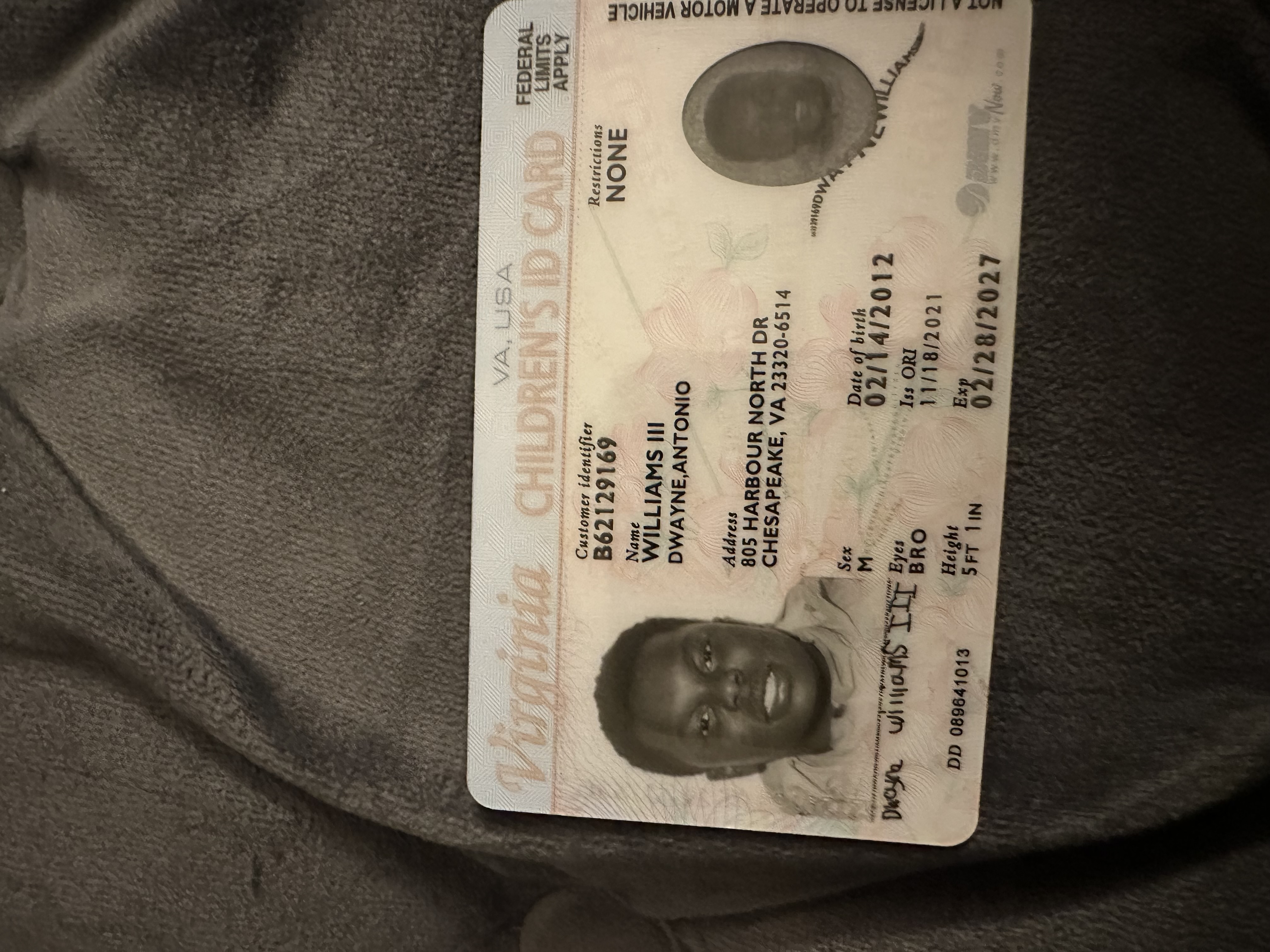 Upload Government Issued ID