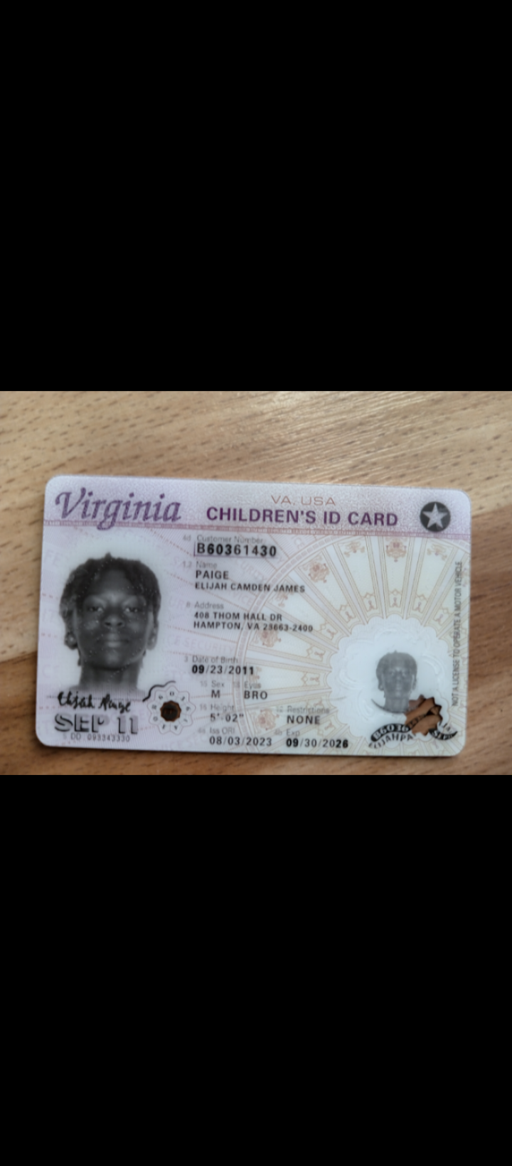 Upload Government Issued ID