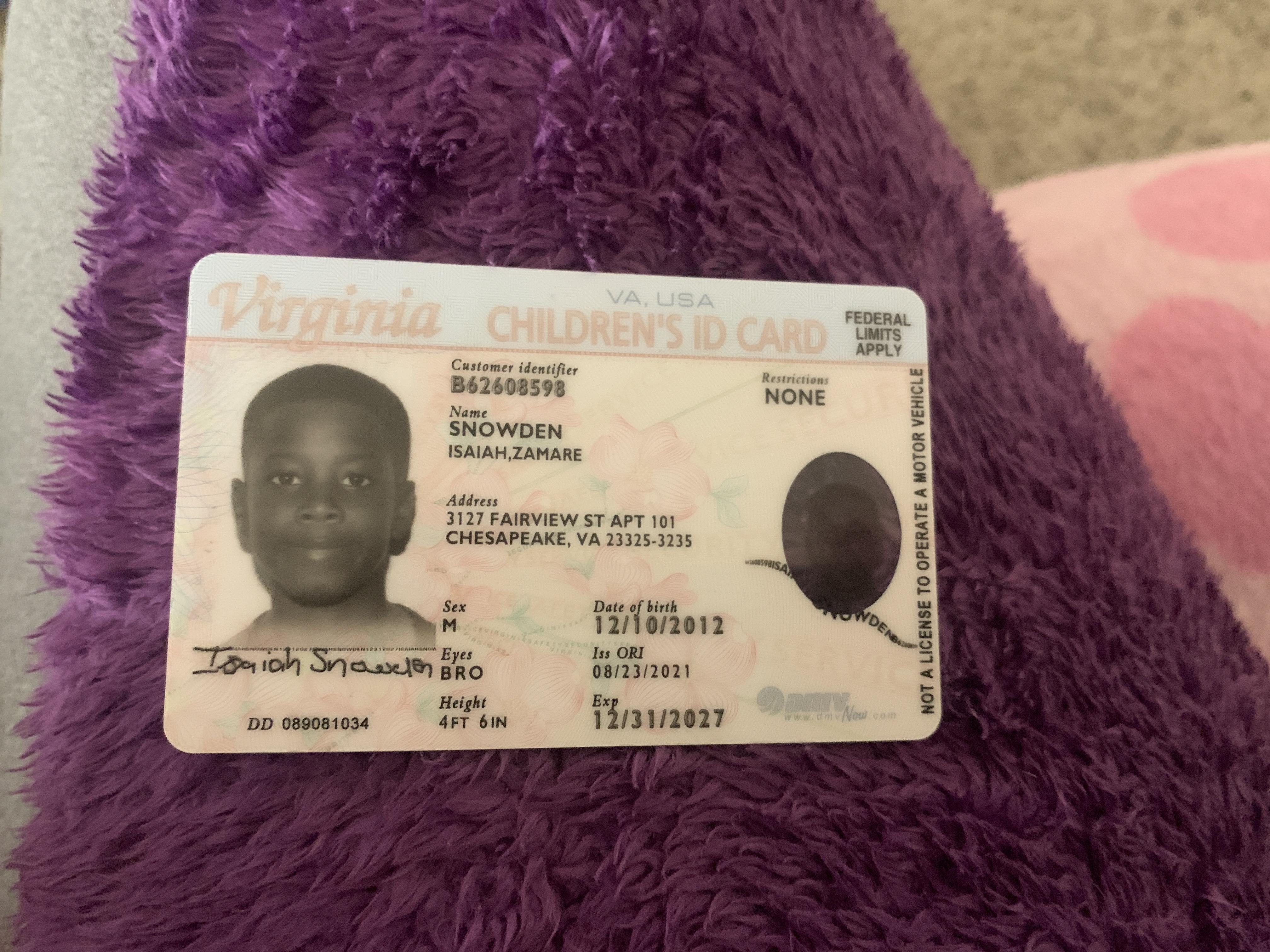 Upload Government Issued ID