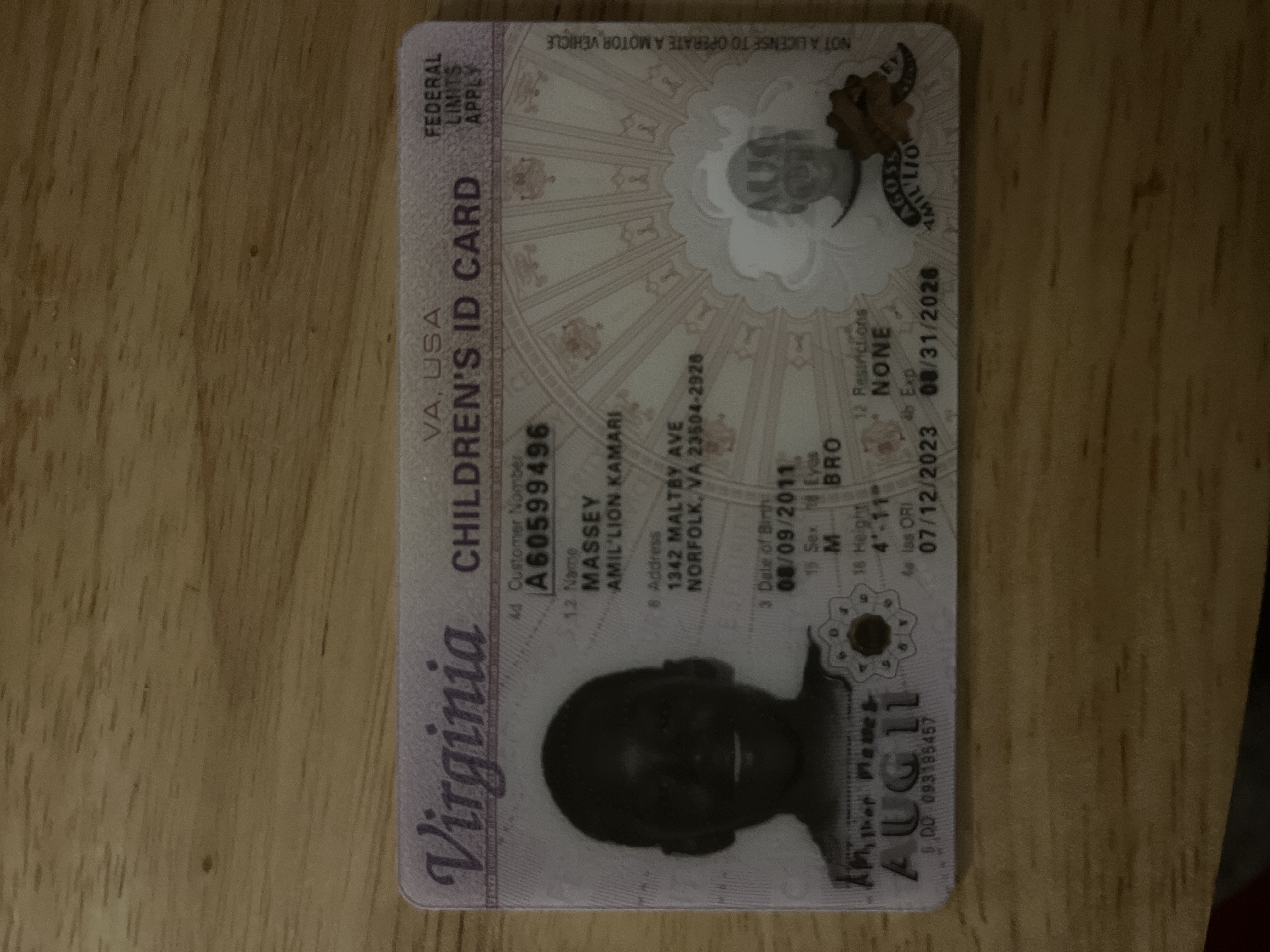 Upload Government Issued ID