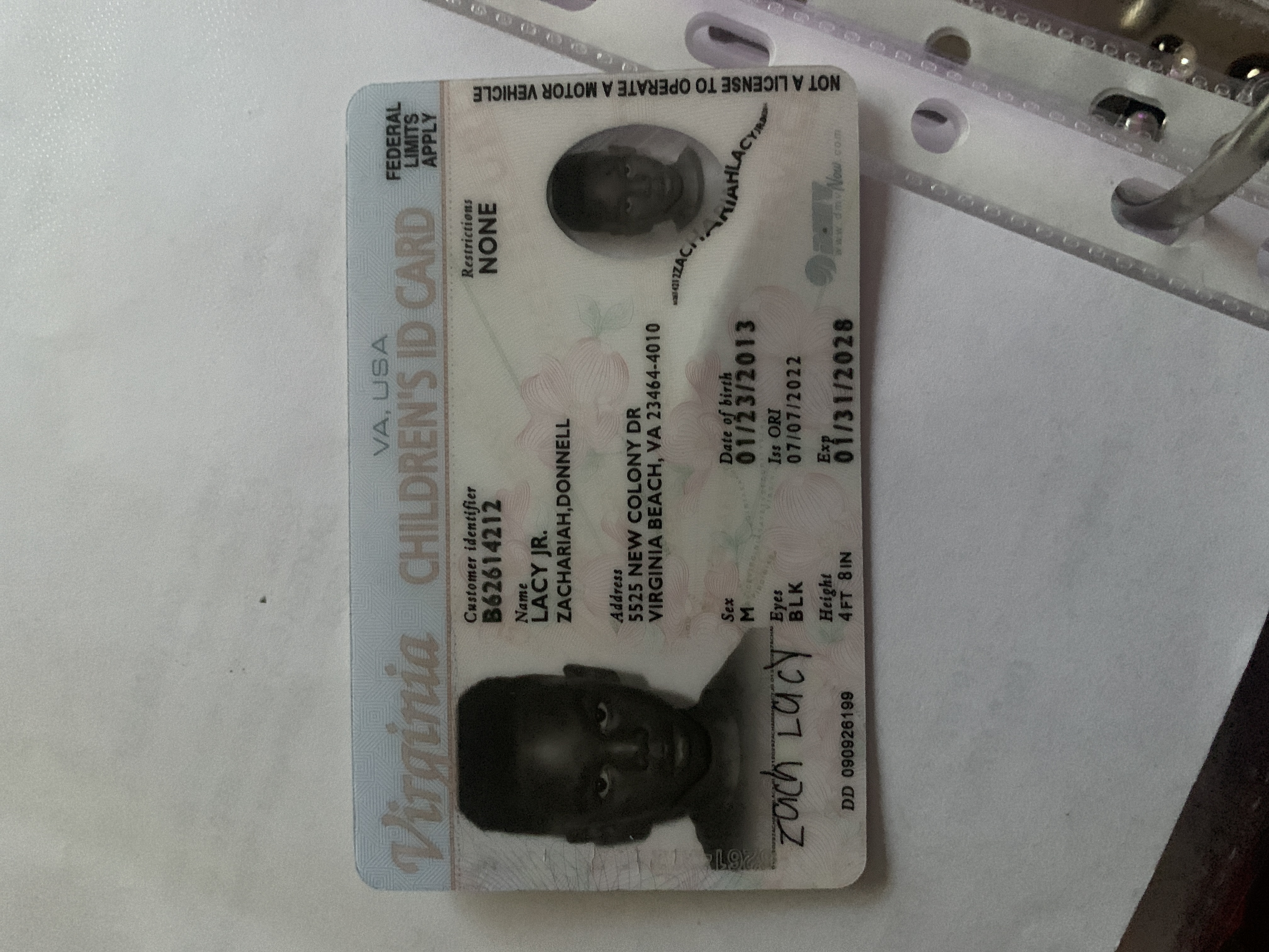 Upload Government Issued ID