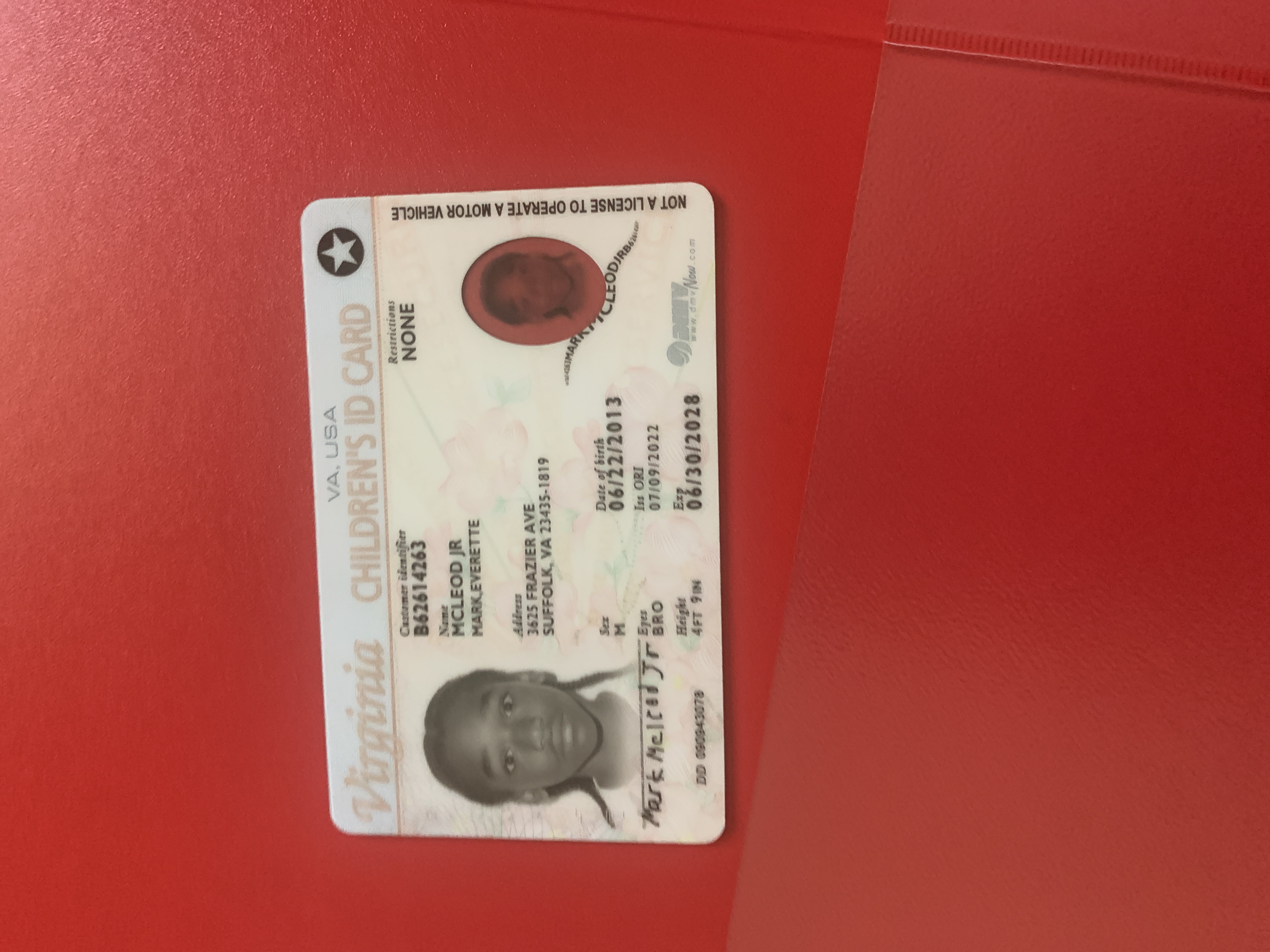 Upload Government Issued ID