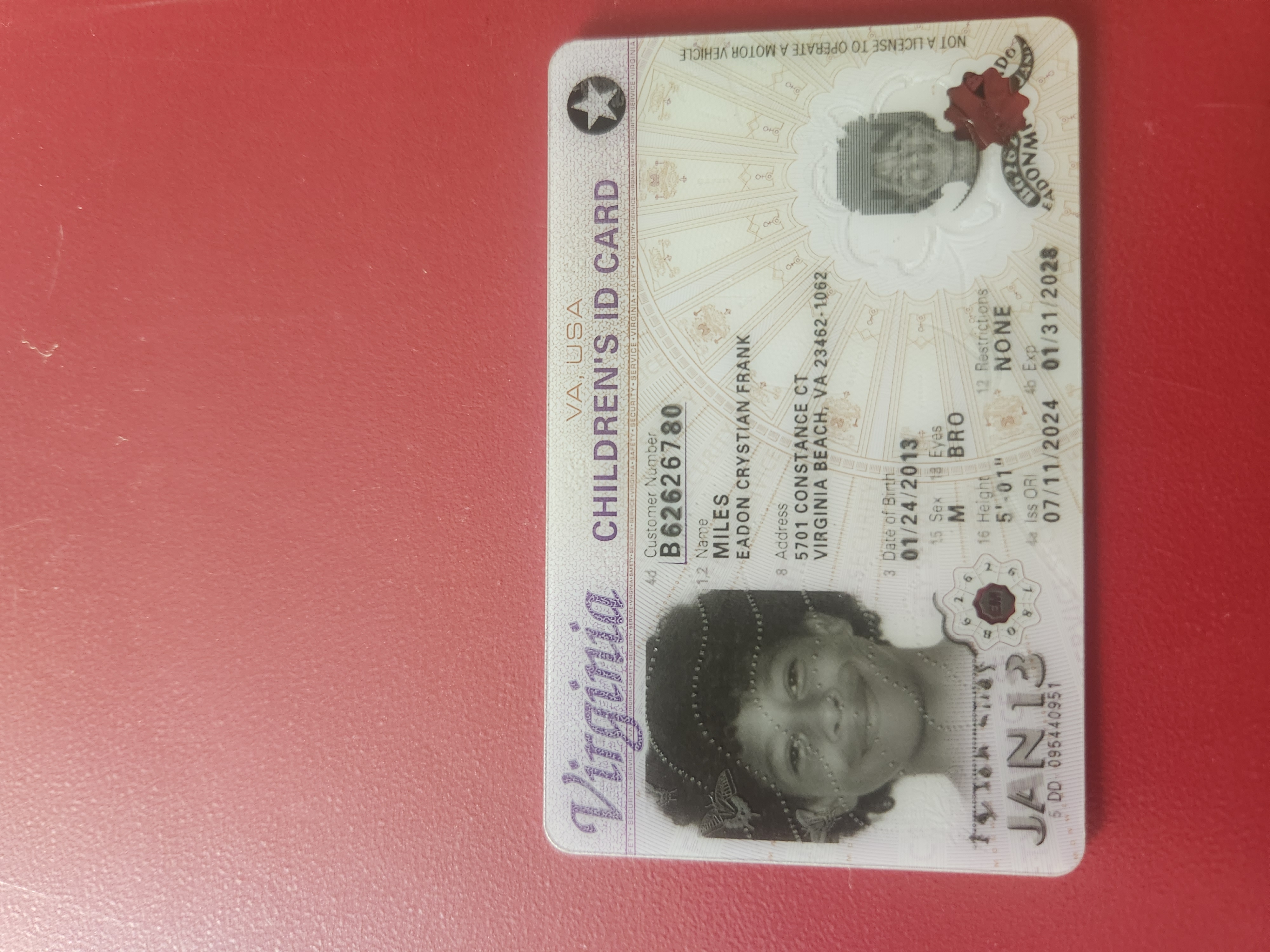 Upload Government Issued ID