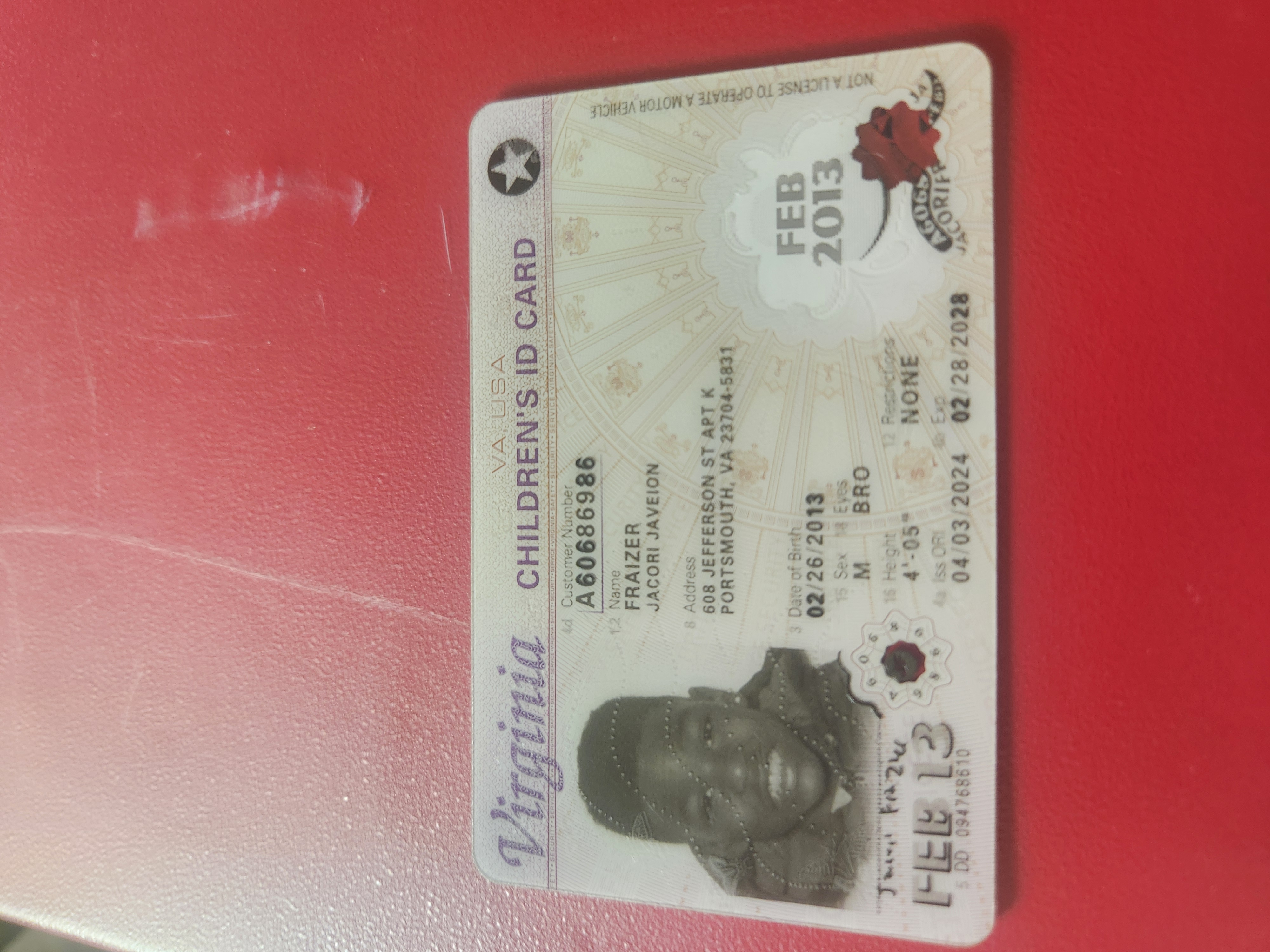 Upload Government Issued ID
