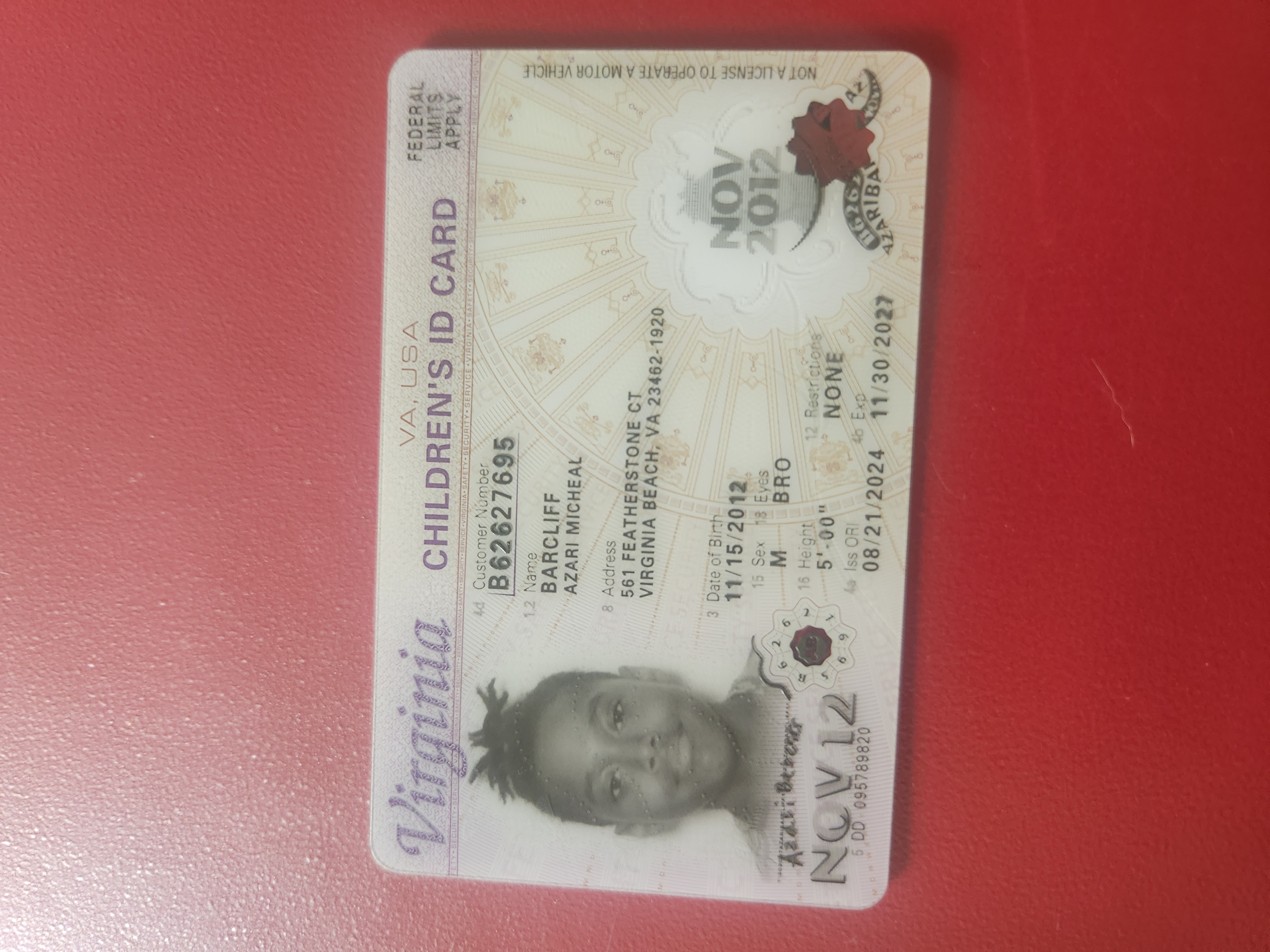 Upload Government Issued ID