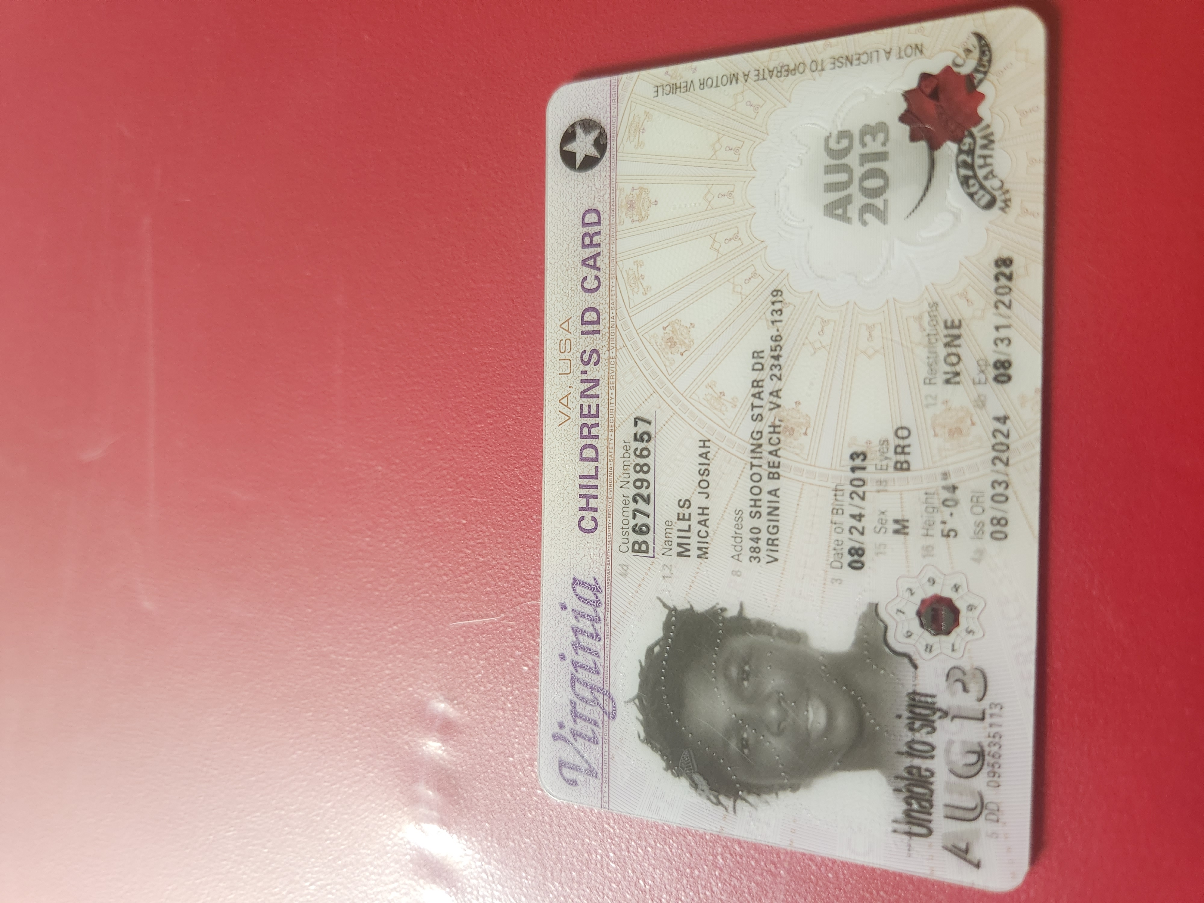 Upload Government Issued ID
