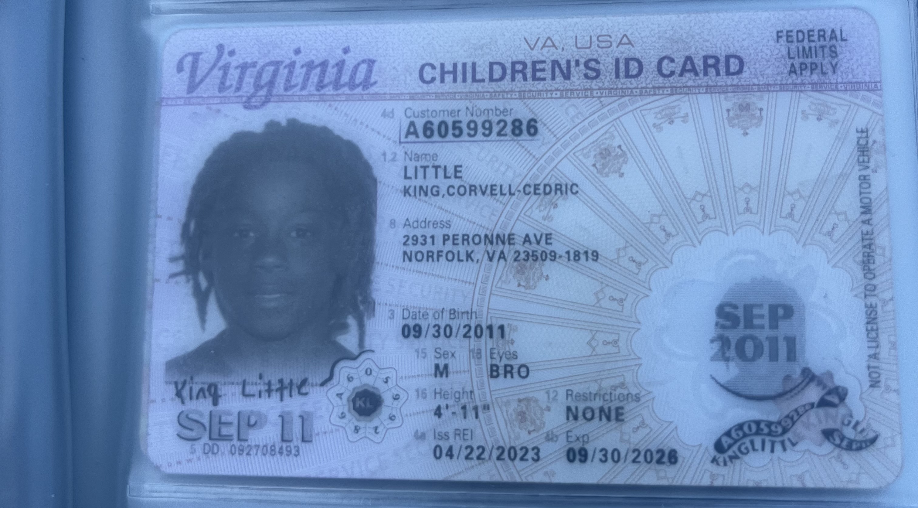 Upload Government Issued ID