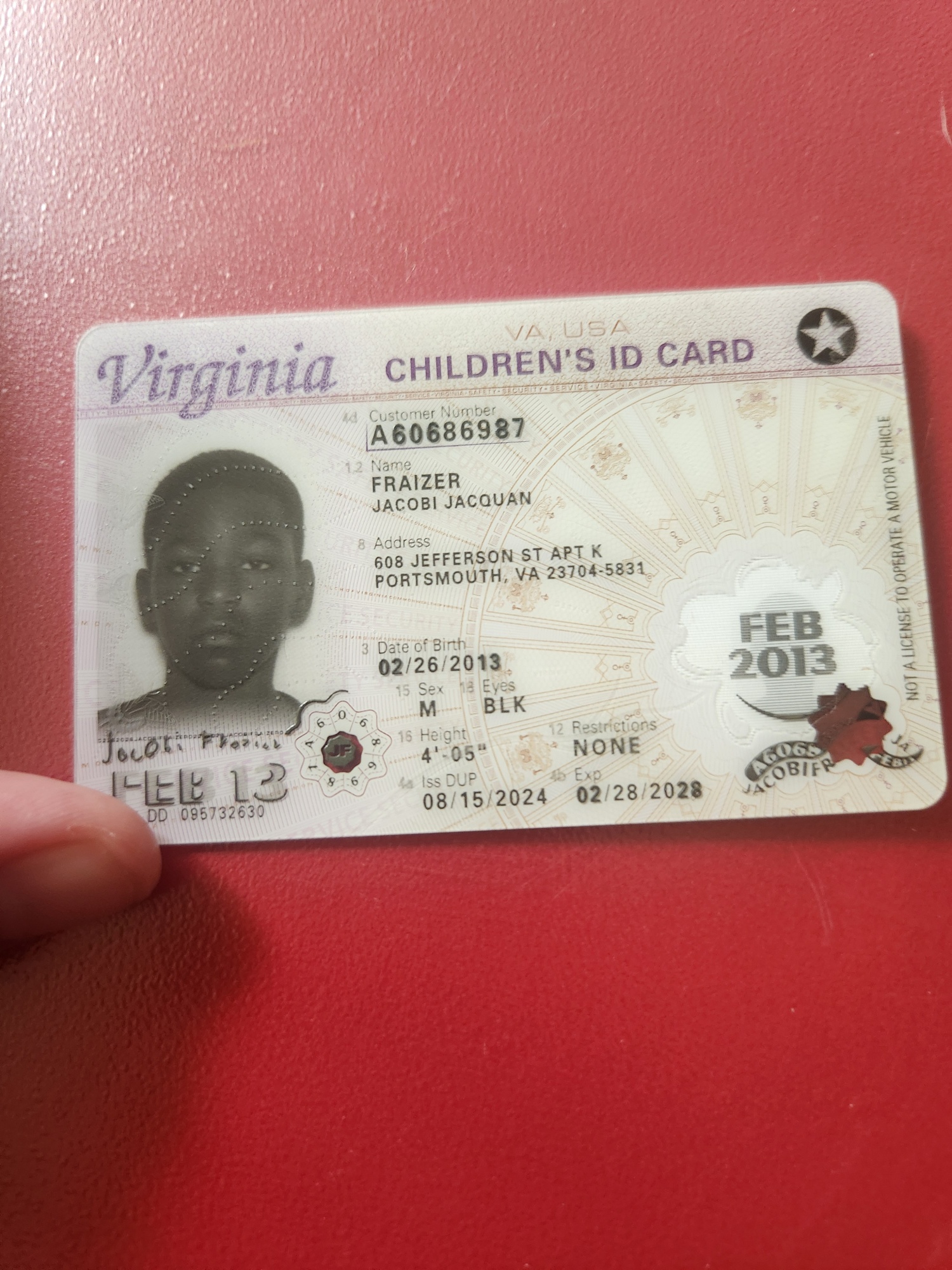 Upload Government Issued ID