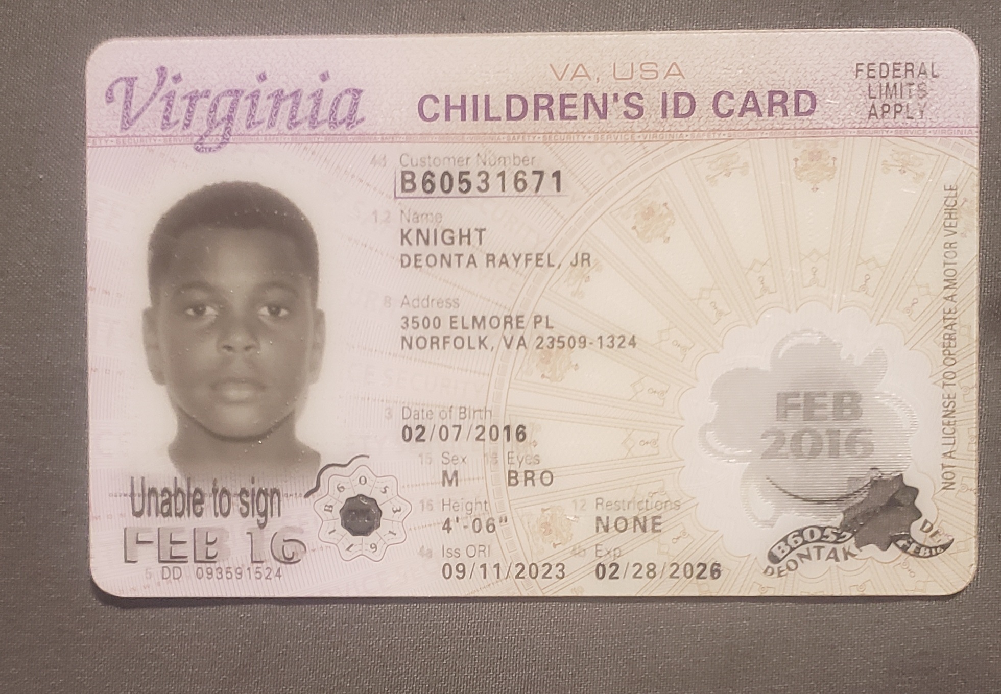 Upload Government Issued ID