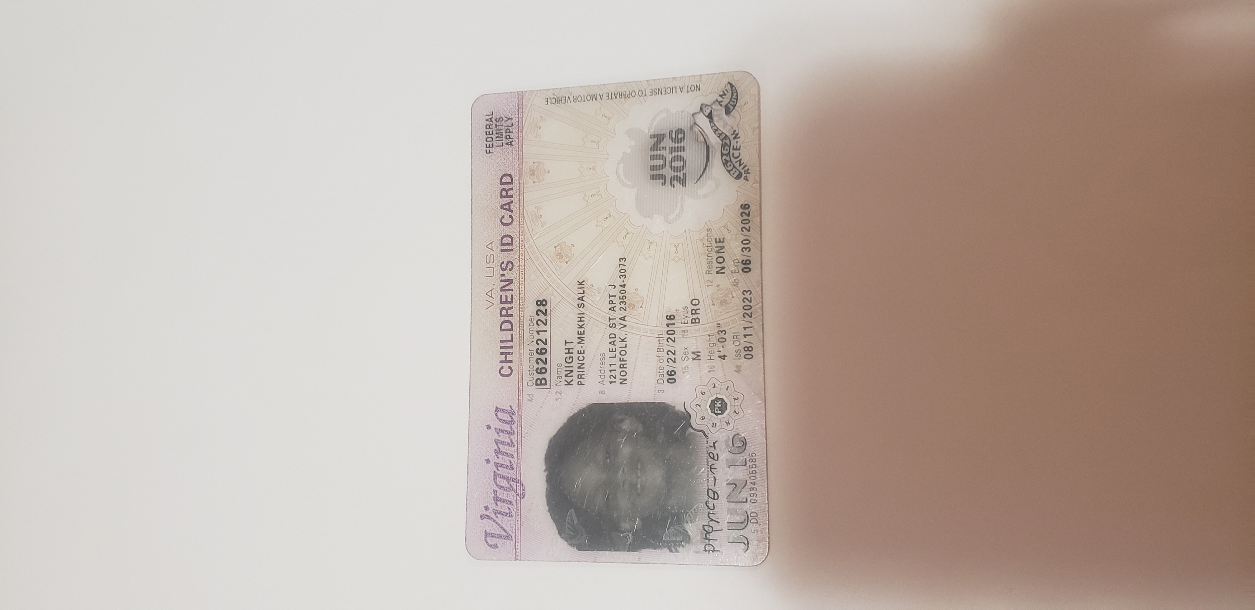 Upload Government Issued ID