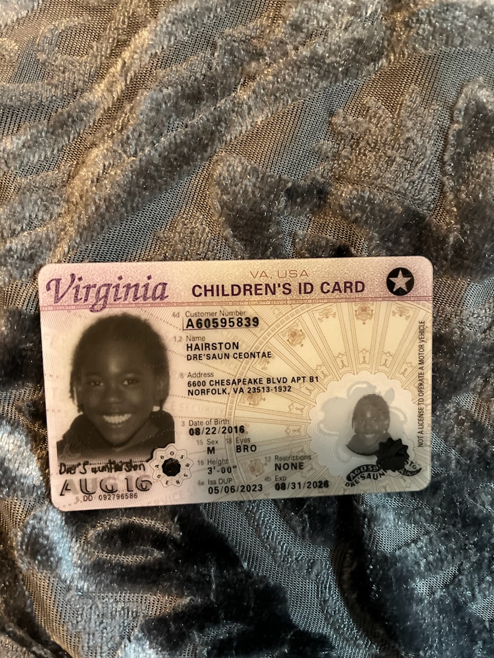 Upload Government Issued ID