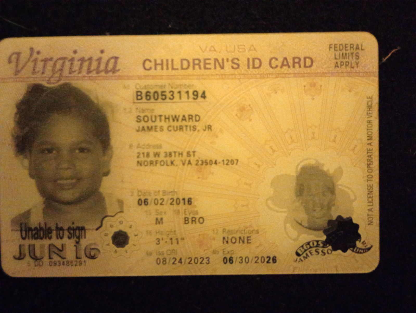 Upload Government Issued ID